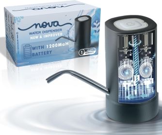 Electric Water Pump for 5 Gallon Jug, Automatic Dispenser with USB Rechargeable Battery