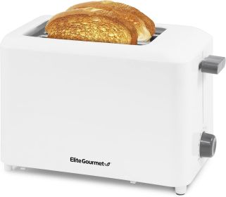 Cool Touch Toaster, 7 Toast Settings Cancel Functions, Slide Out Crumb Tray, Extra Wide 1.5" Slots for Bagels Waffles Specialty Breads, Puff Past