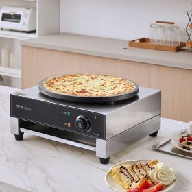 16-Inch Electric Crepe Maker Commercial Crepe Machine 1700W Non-stick