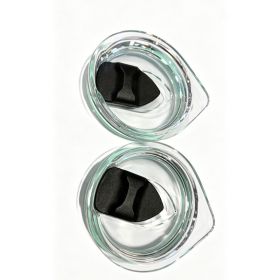 2Pcs Cup Lid Mug Lid 10oz Or 20oz Magnetic Slider Spill Proof Tumbler Cover,Compatible With Rambler, Ozark Trail, Old Style Rtic (Option: green)