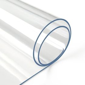 Clear Table Protector Mat -1.5mm Thickness Waterproof Heavy Duty PVC Table Cover For Dining Room Table (Option: 1.5mm-48x71inches)