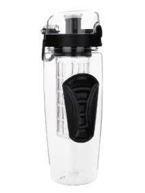 32Oz Fruit Infusing Infuser Water Bottle Water Fruit Bottle BPA Free Plastic Sport Fruit Infuser Water Bottles With Infuser Juice Shaker Drink Bo (Option: Style F)