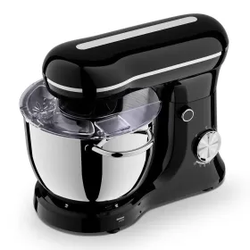 5L Electric Stand Mixer, 10 Speed Tilt-Head Food Mixer, Dough Mixer With Dishwasher Safe Stainless Steel Bowls, Dough Hook, Flat Beater, Whisk Fo (Option: SM2542Nblack)